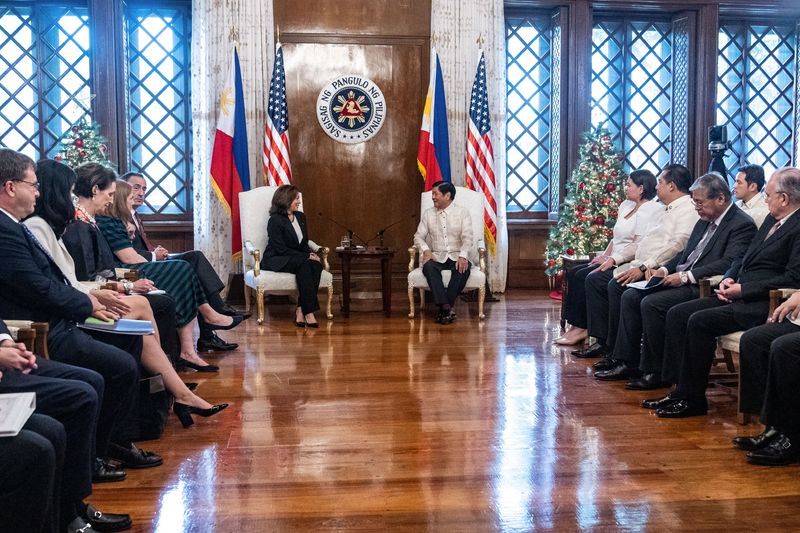 Harris affirms 'unwavering' U.S. defence commitment to Philippines
