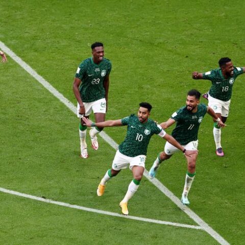 Soccer-saudi arabia shock messi's argentina with comeback victory - photo licensed by shore news network.