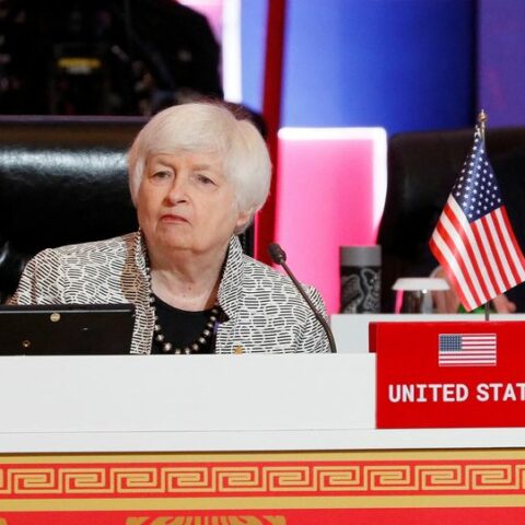 Disbursement of $4. 5 billion in u. S. Aid for ukraine to begin in coming weeks, yellen says - photo licensed by shore news network.