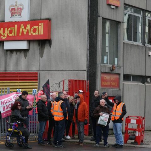 Uk university staff, scottish teachers, postal workers begin walkouts - photo licensed by shore news network.