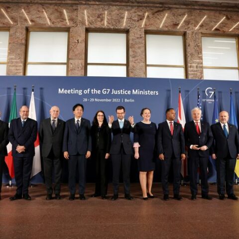 G7 justice ministers agree to coordinate ukraine war crime probes - photo licensed by shore news network.