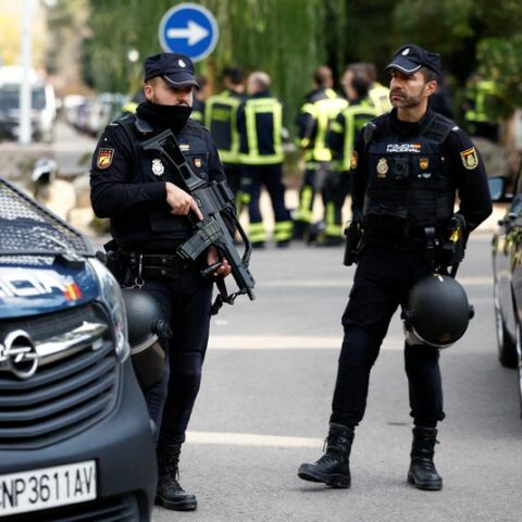 Ukraine embassy, spanish arms company receive letter bombs -police - photo licensed by shore news network.