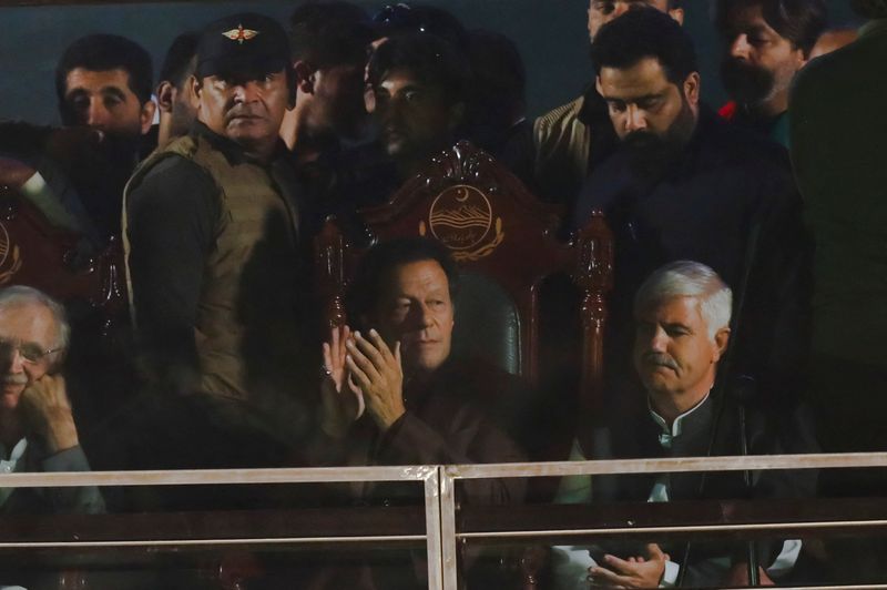Pakistan ex-PM Khan urges government to hold talks over snap polls
