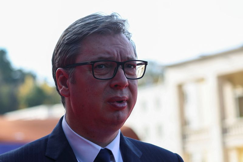 Serbia's president says Belgrade seeks to deescalate situation in Kosovo
