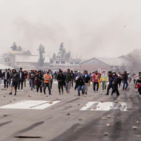 Two dead, more wounded in peru as violence erupts after president’s chaotic ouster - photo licensed by shore news network.