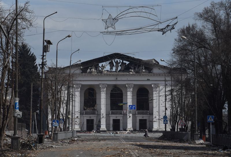 Russia begins demolition of bombed Mariupol theatre