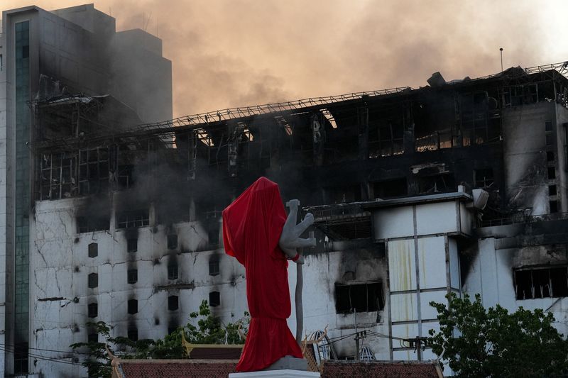 Cambodian casino fire kills 19, dozens more feared dead