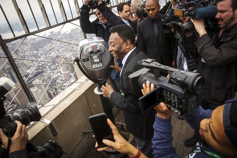 Pele brought glamour and goals to the Big Apple