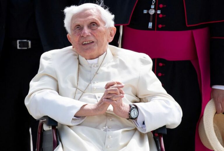 Pope benedict leaves lasting legacy as millions of catholics mourn his loss - photo licensed by shore news network.