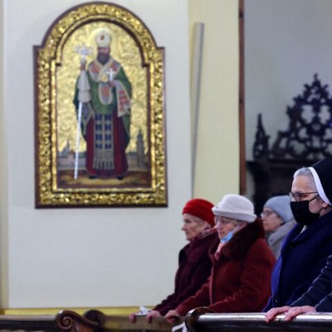 'how long, lord? ' archbishop implores at service for poland's ukrainians - photo licensed by shore news network.