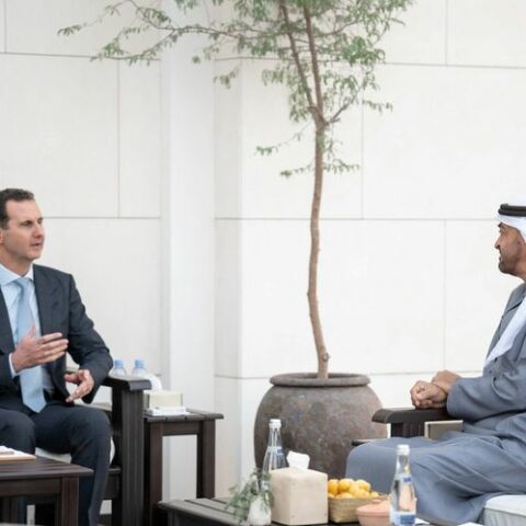Syria's assad visits uae, first trip to arab state since war began - photo licensed by shore news network.