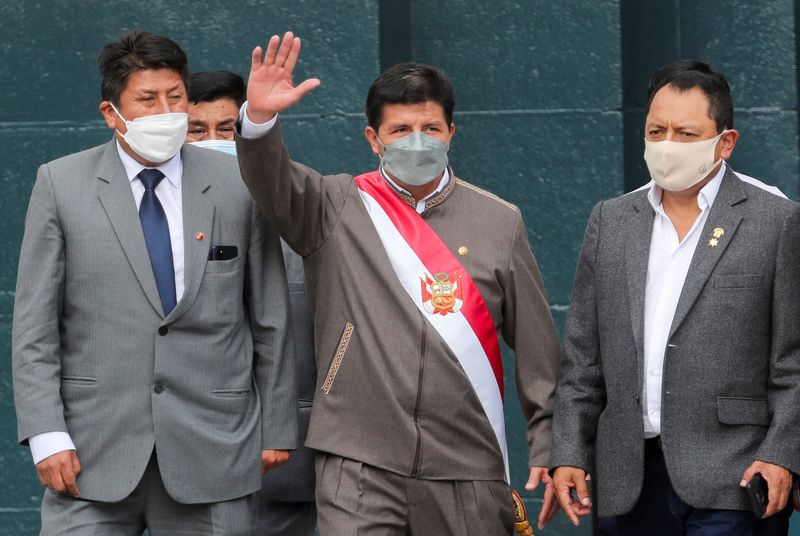 Peru's Castillo survives impeachment vote in Congress