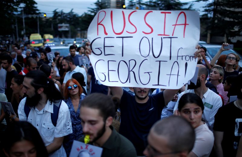 U.S. will not recognize results of any Russian effort to divide Georgian territory -State Dept