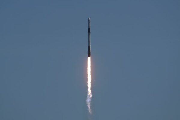 All-private astronaut team lifts off on landmark launch to space station