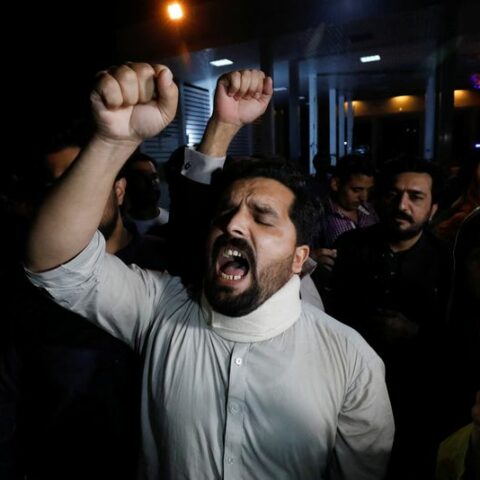 Political change in pakistan as shehbaz sharif seeks to become pm - photo licensed by shore news network.