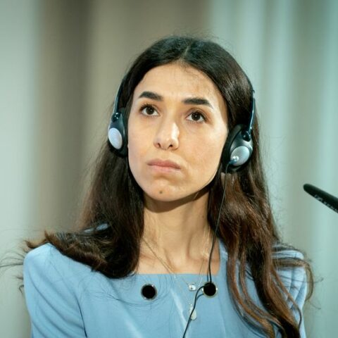 At u. N. , nadia murad launches guidance on collecting rape in war evidence - photo licensed by shore news network.