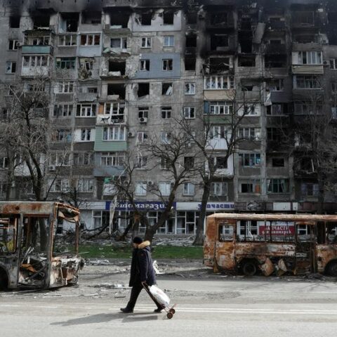 Russia sets new mariupol ultimatum in 'battle of donbas' as west pledges more help - photo licensed by shore news network.