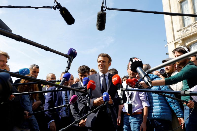 Macron tells voters: Now choose the France you want