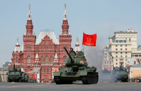 Putin to send 'doomsday' warning to west at russia's ww2 victory parade