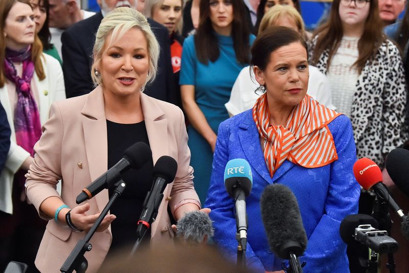 Belfast takes Sinn Fein's historic election win in its stride