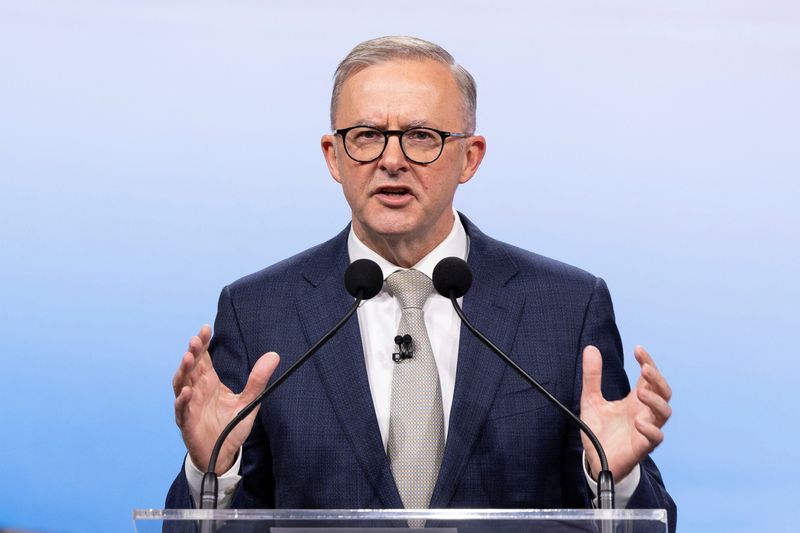 Australia's Albanese banks on working class brand to restore Labor to power
