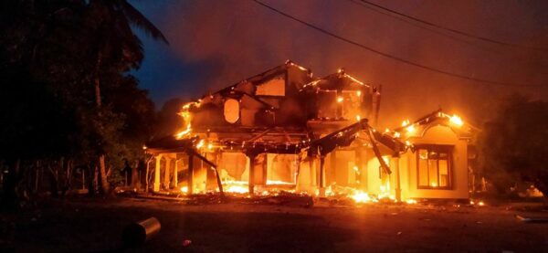 Sri lanka prime minister resigns, curfew imposed after clashes