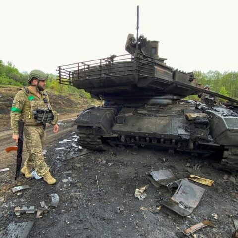 Ukraine pushes back russian troops in counter-offensive near kharkiv - photo licensed by shore news network.