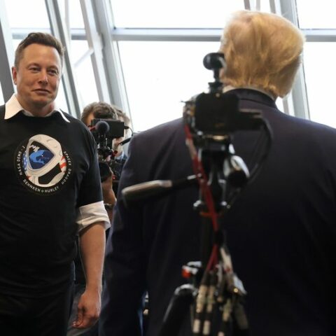 Musk says he would reverse twitter ban on donald trump - photo licensed by shore news network.
