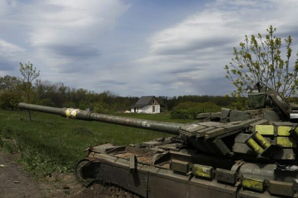 Sounds of ukrainian counter-offensive echo in ruined village near russia's border