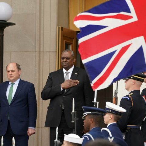 Uk, u. S. Defence ministers discuss support for ukraine - photo licensed by shore news network.