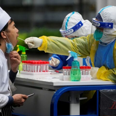 Shanghai hunkers down for final covid battle, beijing outbreak stubborn - photo licensed by shore news network.