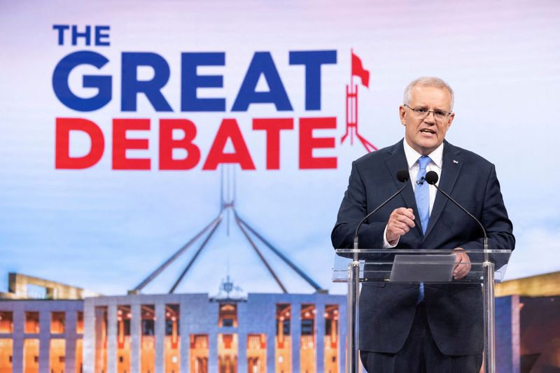 Australia's Morrison vows more empathy if re-elected PM