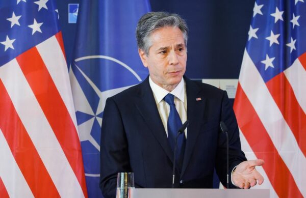U. S. ' blinken says talked to turkish fm, confident consensus on sweden, finland
