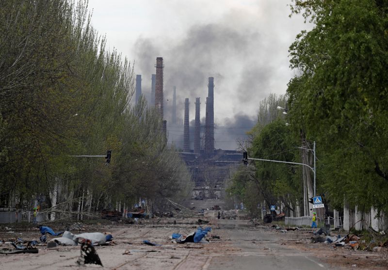 Russia says it will evacuate wounded Ukrainian soldiers from Azovstal