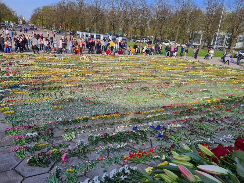 Latvian minister resigns after commemoration of Soviet wartime victory