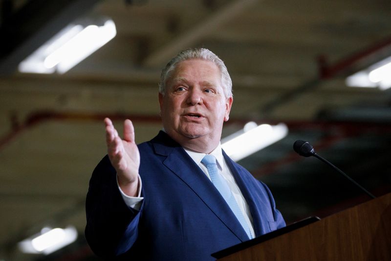 Factbox-Leading candidates, policy promises in Canada's Ontario election