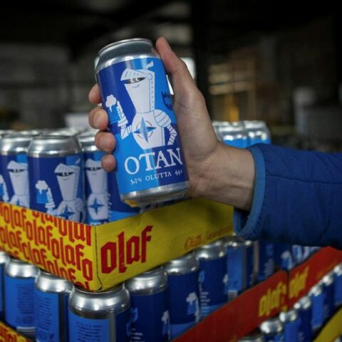 Finnish brewery launches nato beer to mark membership application - photo licensed by shore news network.