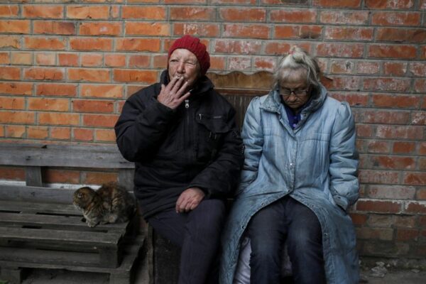 One war, two worlds: ukraine neighbours face shelling with defiance or despair