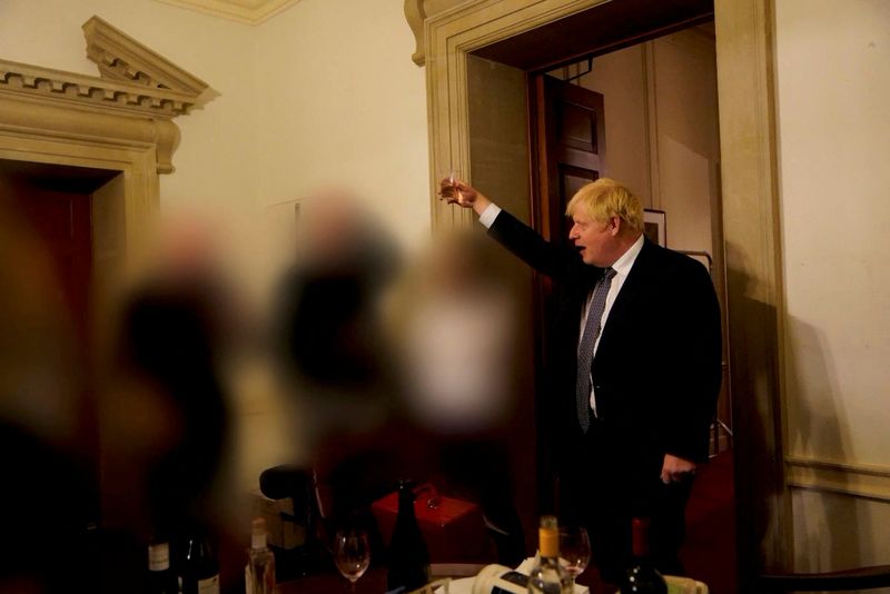UK PM Johnson faces new call to resign over 'partygate'