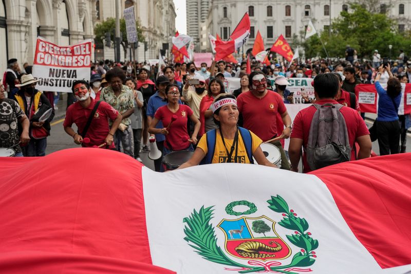 Peru police use tear gas to clear protests after Machu Picchu evacuated
