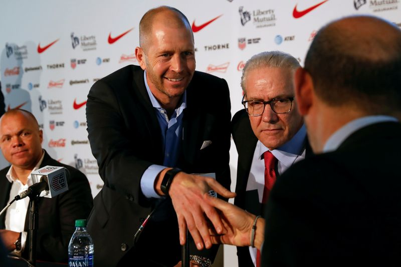 Soccer-Danielle Reyna told U.S. Soccer about Berhalter domestic violence incident - reports