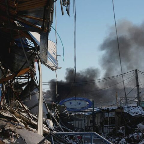Shelling booms around bakhmut's streets in 'christmas ceasefire' - photo licensed by shore news network.