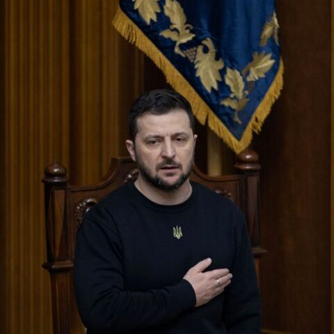 Zelenskiy: resilience of our forces in soledar has helped ukraine win time - photo licensed by shore news network.