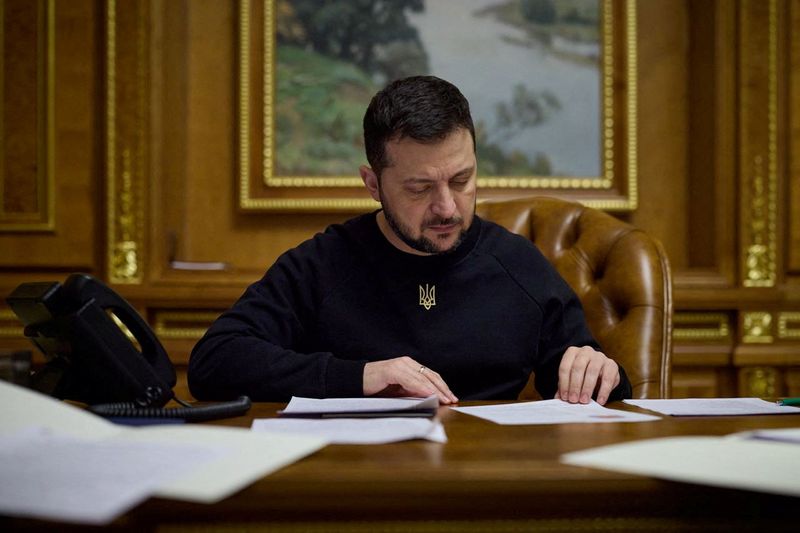 Ukraine's Zelenskiy says personnel changes to be made Monday, Tuesday