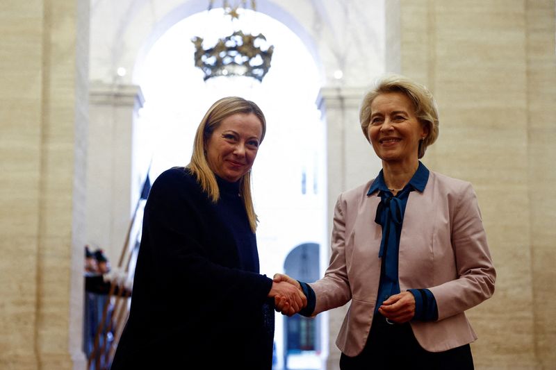 Analysis-Italy's Meloni belies radical image in cautious first 100 days
