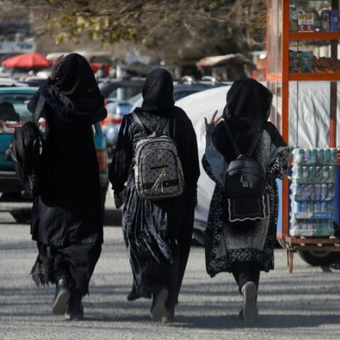 Afghan female students not allowed to sit university entrance exam - taliban ministry - photo licensed by shore news network.