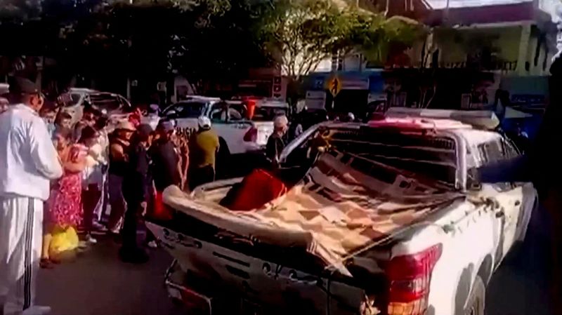 Peru bus plunges off cliff, killing at least 24