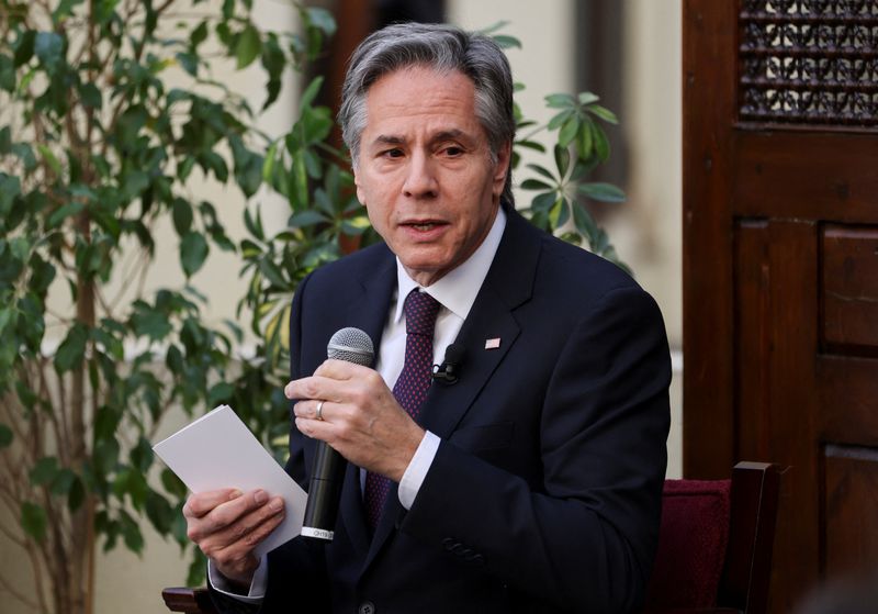 Blinken begins Middle East trip amid spate of violence