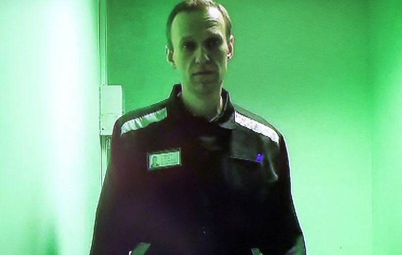 Jailed Kremlin critic Navalny says he's in harsher solitary cell for six months