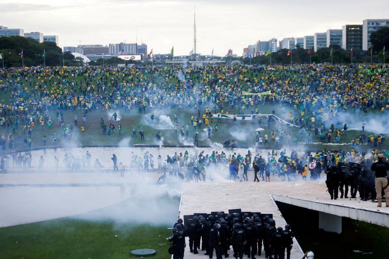Brazil's police carry out fresh raids as part of Jan. 8 riots probe